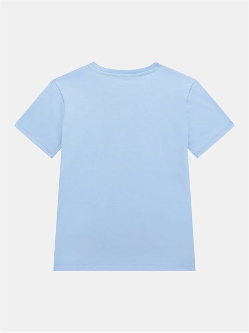 t-shirt bambino azzurra GUESS | L5GI00K8HM4/G7N1